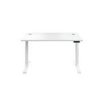 Jemini Sit/Stand Height Adjustable Desk 1600x800 Wht/Wht KF810032