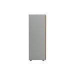 Jemini Wooden Cupboard 800x450x1200mm White/Nova Oak KF810322