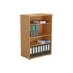 Jemini Wooden Bookcase 800x450x1200mm Nova Oak KF810360