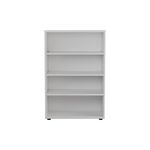 Jemini Wooden Bookcase 800x450x1200mm White KF810377