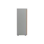 Jemini Wooden Cupboard 800x450x1600mm White/Beech KF810452