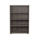 Jemini Wooden Bookcase 800x450x1600mm Grey Oak KF810513
