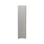 Jemini Wooden Cupboard 800x450x1800mm White/Beech KF810629