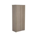 Jemini Wooden Bookcase 800x450x1800mm Grey Oak KF810995