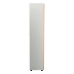 Jemini Wooden Cupboard 800x450x2000mm White/Beech KF811107