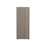Jemini Wooden Cupboard 800x450x2000mm White/Grey Oak KF811121