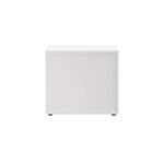 Jemini Wooden Cupboard 800x450x730mm White/Grey Oak KF811299