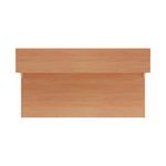 Jemini Reception Unit 1400x800x740mm Beech KF816265