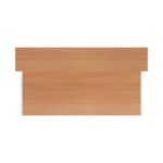 Jemini Reception Unit 1400x800x740mm Beech/White KF816340