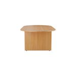 Jemini D-End Meeting Table 1800x1000x730mm Beech KF816684