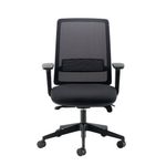 Cappela Nuevo Mesh Chair with Seat Slide and Height Adjustable Arms Black KF81906
