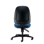 Cappela Campos High Back Posture Chair No Arms 2 Lever Mechanism Fabric Blue KF81987