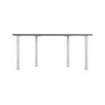 Jemini Semi Circular Multipurpose Table 1600x800x730 Grey Oak KF819912