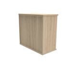 Polaris Bookcase 1 Shelf 800x400x730mm Canadian Oak KF821036