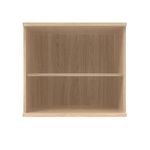 Polaris Bookcase 1 Shelf 800x400x730mm Canadian Oak KF821036