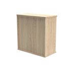Polaris Bookcase 1 Shelf 800x400x816mm Canadian Oak KF821046