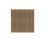 Polaris Bookcase 1 Shelf 800x400x816mm Canadian Oak KF821046