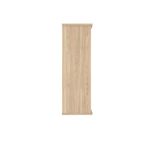 Polaris Bookcase 2 Shelf 800x400x1204mm Canadian Oak KF821056