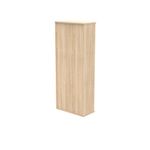 Polaris Bookcase 4 Shelf 800x400x1980mm Canadian Oak KF821076