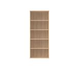 Polaris Bookcase 4 Shelf 800x400x1980mm Canadian Oak KF821076