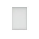 Polaris Bookcase 2 Shelf 800x400x1204mm Arctic White KF821106