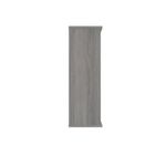 Polaris Bookcase 2 Shelf 800x400x1204mm Alaskan Grey Oak KF821156