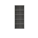 Polaris Bookcase 4 Shelf 800x400x1980mm Alaskan Grey Oak KF821176