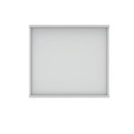 Polaris Cupboard Lockable 800x400x730mm Arctic White KF821286