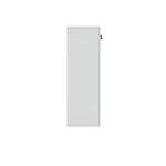 Polaris Cupboard Lockable 800x400x1204mm Arctic White KF821306