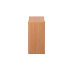 5 Star Modara Bookcase 1 Shelf 750x400x800mm Ellmau Beech KF822059