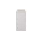 5 Star Modara Bookcase with 1 Shelf 750x400x800mm White KF822073