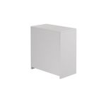 5 Star Modara Bookcase with 1 Shelf 750x400x800mm White KF822073