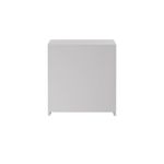 5 Star Modara Bookcase with 1 Shelf 750x400x800mm White KF822073
