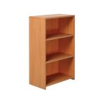5 Star Modara Bookcase 2 Shelves 750x400x1200mm Beech KF822080