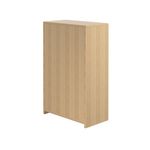 5 Star Modara Bookcase 2 Shelves 750x400x1200mm Oak KF822097