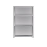 5 Star Modara Bookcase 2 Shelves 750x400x1200mm White KF822103
