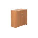 5 Star Modara Lockable Cupboard 1 Shelf 750x400x800mm Beech KF822172