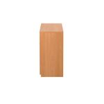 5 Star Modara Lockable Cupboard 1 Shelf 750x400x800mm Beech KF822172