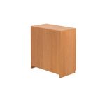 5 Star Modara Lockable Cupboard 1 Shelf 750x400x800mm Beech KF822172