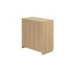 5 Star Modara Lockable Cupboard 1 Shelf 750x400x800mm Oak KF822189