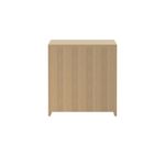 5 Star Modara Lockable Cupboard 1 Shelf 750x400x800mm Oak KF822189