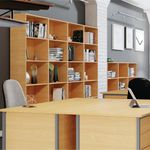 5 Star Modara Lockable Cupboard 2 Shelves 750x400x1200mm Bch KF822202