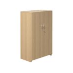 5 Star Modara Lockable Cupboard 2 Shelves 750x400x1200mm Oak KF822219