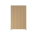 5 Star Modara Lockable Cupboard 2 Shelves 750x400x1200mm Oak KF822219