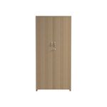 5 Star Modara Lockable Cupboard 3 Shelves 750x400x1600mm Oak KF822240