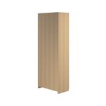 5 Star Modara Lockable Cupboard 4 Shelves 750x400x2000mm Oak KF822271