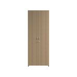 5 Star Modara Lockable Cupboard 4 Shelves 750x400x2000mm Oak KF822271