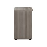 Jemini Wooden Bookcase 800x450x730mm Grey Oak KF822591