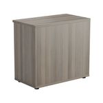 Jemini Wooden Bookcase 800x450x730mm Grey Oak KF822591