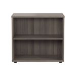 Jemini Wooden Bookcase 800x450x730mm Grey Oak KF822591